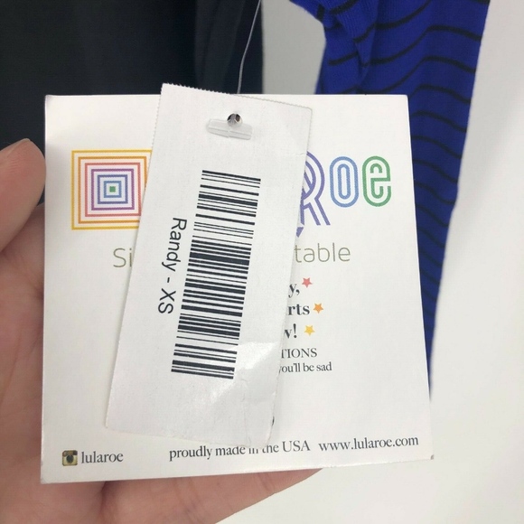 LAST CHANCE!  Lularoe Top XS Randy Tee Simply Comfort Shirt - Picture 5 of 8